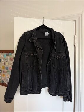 Princess Polly Black Denim Jacket